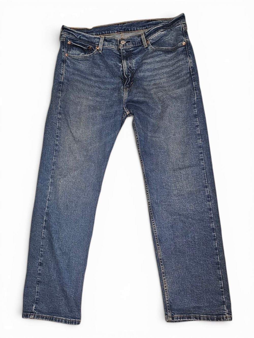 Levi's 505 Regular Fit Jeans Men's 38x30 Medium Wash Straight Leg